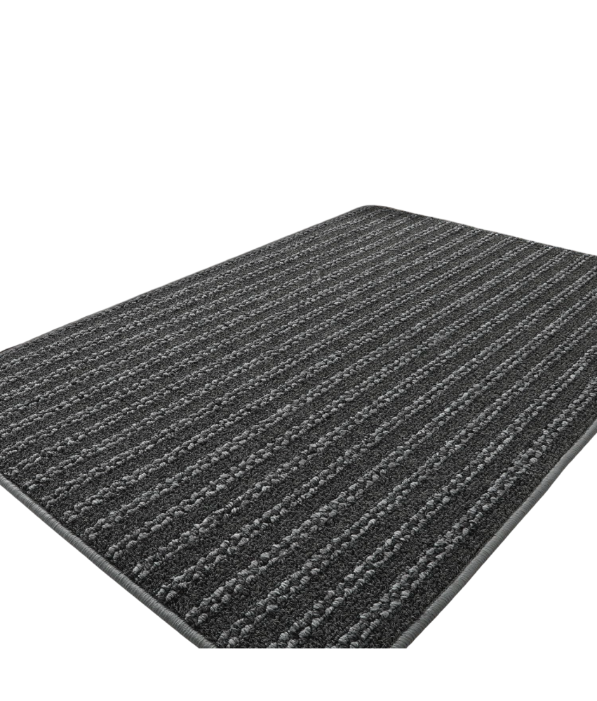 Wycieraczka Mata pod Drzwi na Buty Antypoślizgowa Antracyt Czarna 60x90 cm