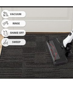 Wycieraczka Mata pod Drzwi na Buty Antypoślizgowa Antracyt Czarna 60x90 cm