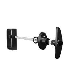 Zamek do Drzwi Szopy Składzika Uchwyt Typu T Zestaw Klucze 14 cm