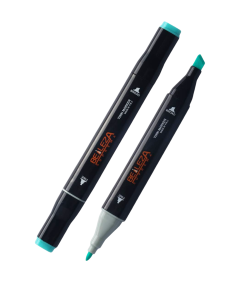 Profesjonalne Markery Alkoholowe Dwustronne Permanentne DIY 100 Kolorów