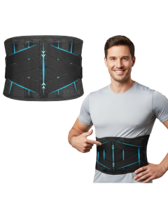 Pas Lędźwiowy Ortopedyczny Stabilizujący do Pleców Regulowany 119-145 cm