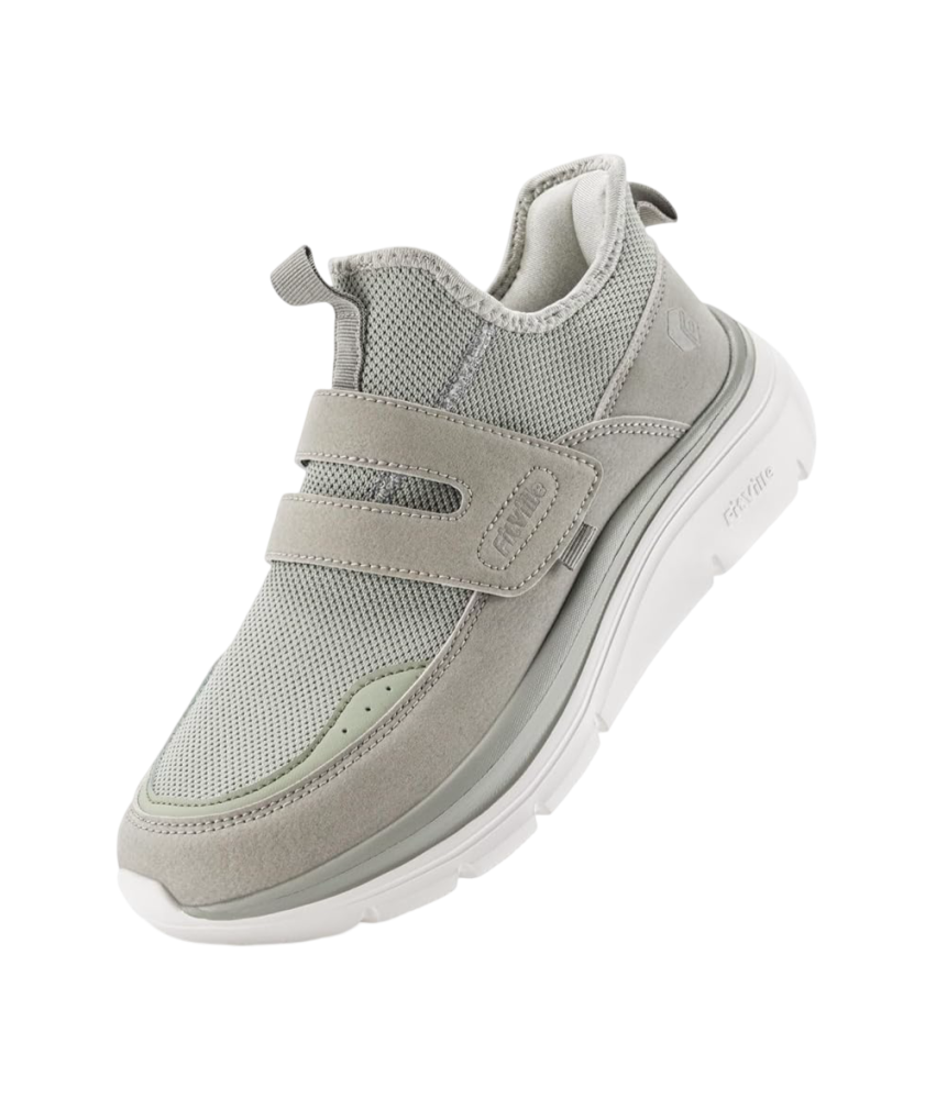 Damskie Buty Sportowe Treningowe do Biegania Ortopedyczne Szare 39,5 EU