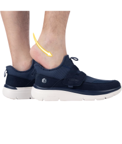 Męskie Buty Sportowe Treningowe do Biegania Ortopedyczne Granatowe 44,5 EU