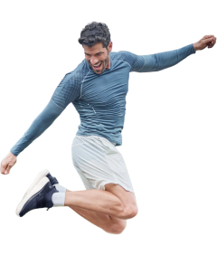 Męskie Buty Sportowe Treningowe do Biegania Ortopedyczne Granatowe 44,5 EU