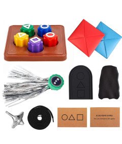 Kości Kostki Gonggi Gongi Koreańska Gra Hancele Gong Squid Game Zestaw