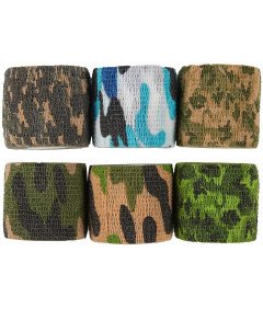 Taśmy Bandaże Samoprzylepne Oddychające Moro Zestaw 12 sztuk 5 cm x 4,5 m