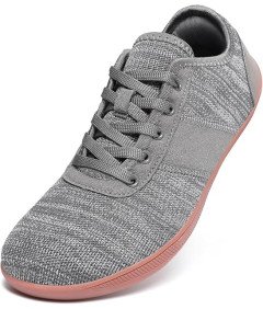Buty Barefoot Do Biegania Szare Lekkie Trampki Sportowe Oddychające 41