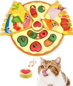 Interaktywna Zabawka dla Kota i Psa Powolne Jedzenie Nagrywanie Głośnik