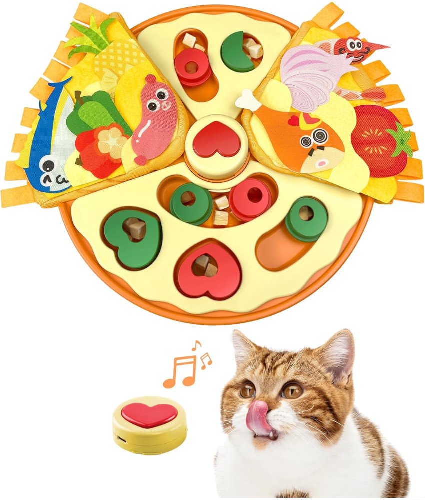 Interaktywna Zabawka dla Kota i Psa Powolne Jedzenie Nagrywanie Głośnik