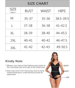 SHEKINI Dwuczęściowy Strój Kąpielowy Ciążowy Kostium Tankini Turkusowy XL