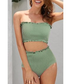 SHEKINI Strój Kąpielowy Dwuczęściowy Kostium Komplet Bikini Modelujący L