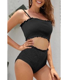 SHEKINI Strój Kąpielowy Dwuczęściowy Kostium Komplet Bikini Modelujący S