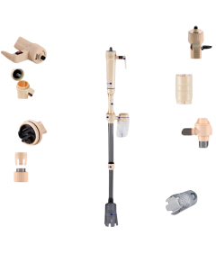 Odmulacz Odkurzacz do Akwarium Żwiru Wielofunkcyjny 4 w 1 Syfon Akwariowy