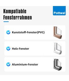 Moskitiera Okienna Bez Wiercenia 130x150 cm Ochrona Przed Owadami Biała