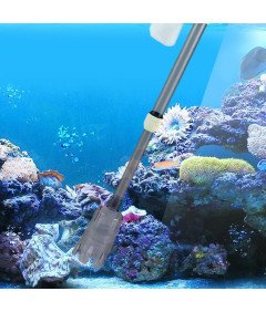 Odmulacz Odkurzacz do Akwarium Żwiru Wielofunkcyjny 4 w 1 Syfon Akwariowy