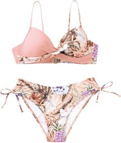 Damski Strój Kąpielowy Dwuczęściowy Kostium Bikini Damskie Push-up S