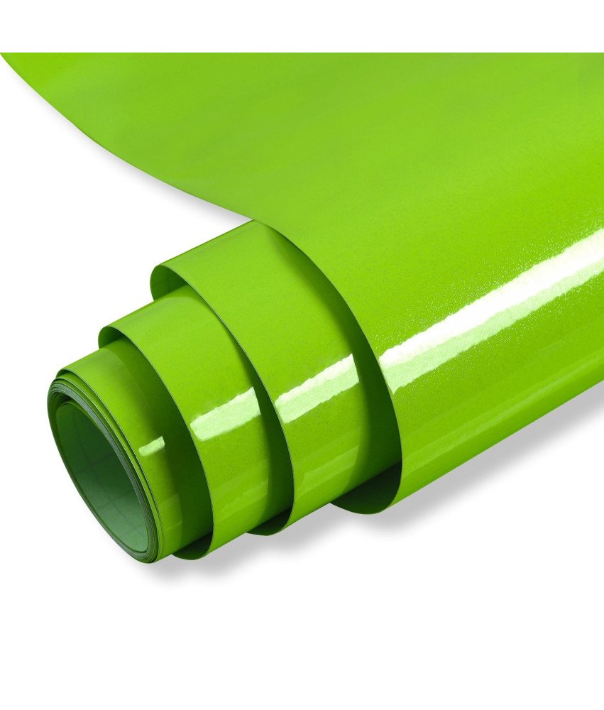 Tapeta Okleina Samoprzylepna Ścienna do Mebli Wodoodporna Zielona 60cm x 5m
