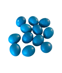 Sztuczne Jajka Wielkanocne Miniaturowe Dekoracyjne 1 x 1,5 cm 60 szt