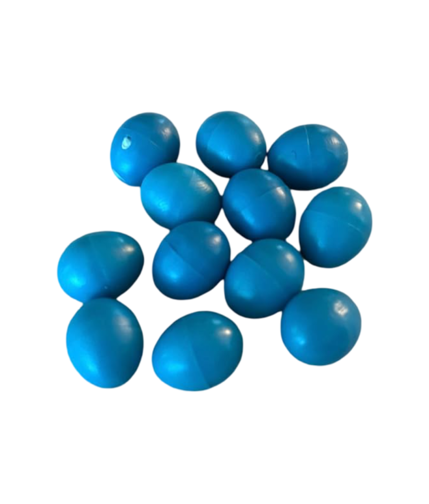 Sztuczne Jajka Wielkanocne Miniaturowe Dekoracyjne 1 x 1,5 cm 60 szt