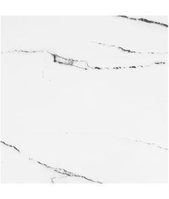 Płytki Podłogowe Samoprzylepne Winylowe PCV Biały Marmur 30 x 30 cm 1,4 m²