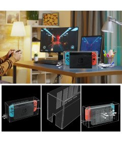 Akrylowa Osłowa Przeciwkurzowa Ochronna do Nintendo Switch / OLED