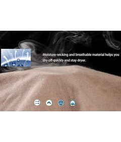 Bluza Taktyczna Męska Wojskowa Odzież Ochronna z Kieszeniami Brązowa XL