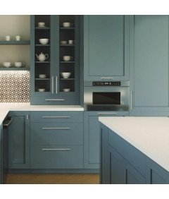 Gałki Meblowe Srebrne Uchwyty Kuchenne Stal Nierdzewna 15 Sztuk