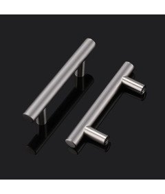 Uchwyty do Szuflad ze Stali Nierdzewnej Zestaw 5 Sztuk Srebrne