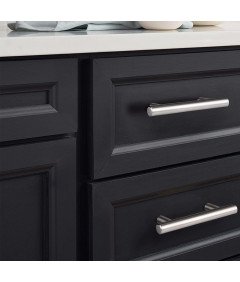 Uchwyty do Szuflad ze Stali Nierdzewnej Zestaw 5 Sztuk Srebrne