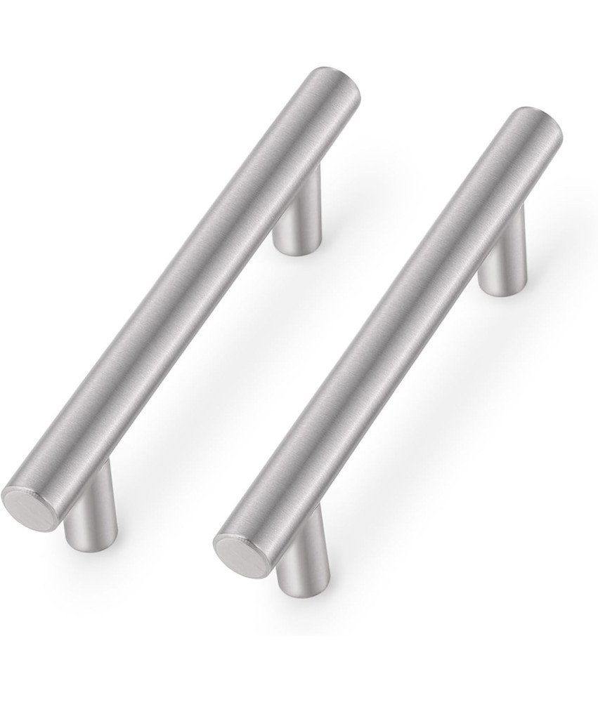 Uchwyty Meblowe Stal Nierdzewna Satynowy Nikiel Szuflady Szafki 6 Sztuk