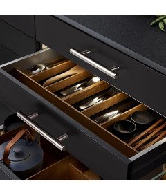 Uchwyty Meblowe Stal Nierdzewna Satynowy Nikiel Szuflady Szafki 6 Sztuk