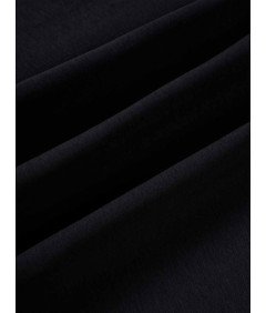 Damska Bawełniana Spódnica Midi Elegancka Rozkloszowana Czarna S