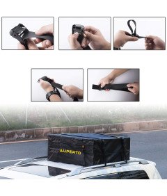 Box Dachowy Składany 425L Wodoodporny Torba Uniwersalna do Samochodów i SUV