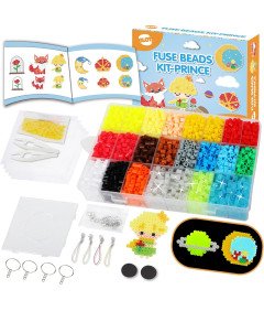 Zestaw Koralików do Prasowania Świecące w Ciemności Kreatywne dla Dzieci