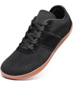 Buty Unisex Wygodne Fitness Trampki Do Biegania Czarne 37