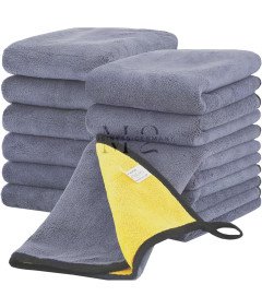 ŚCIERKI SZMATKI MIKROFIBRA DO CZYSZCZENIA POLEROWANIA AUTA SAMOCHODU