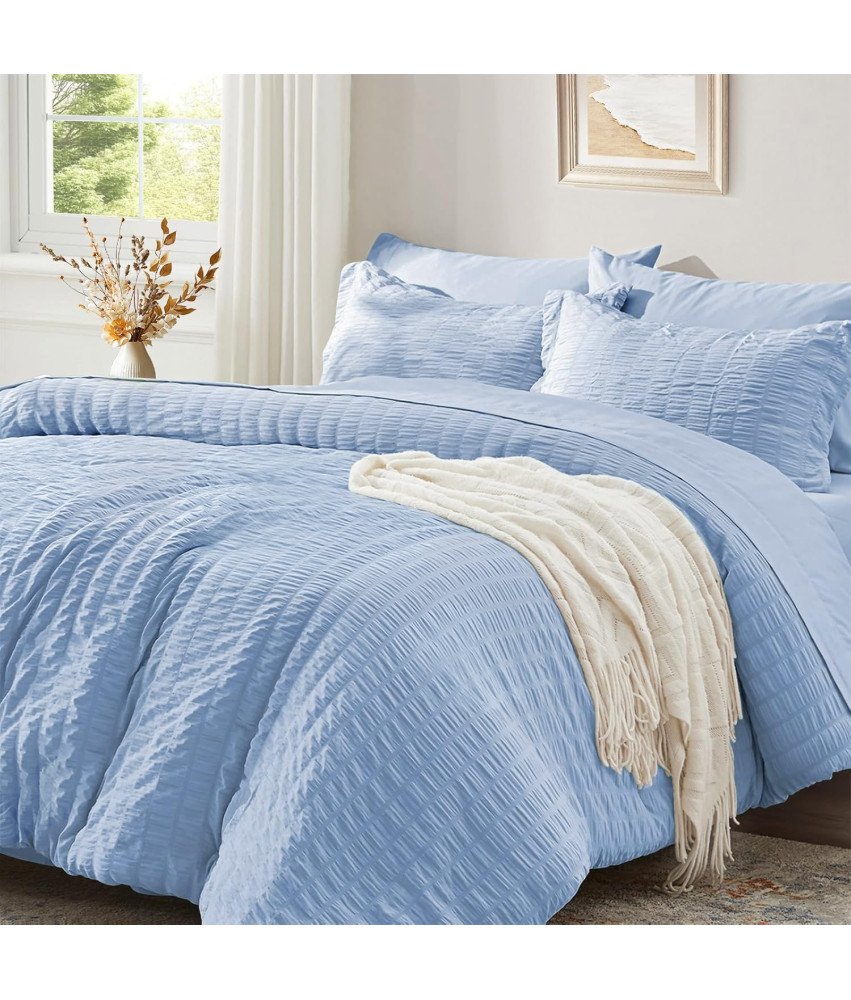 Zestaw Pościeli 200x200 z Mikrofibrą 2 Poszewki na Poduszkę 80 x 80 cm