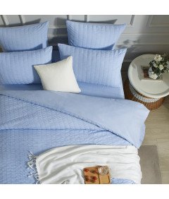 Zestaw Pościeli 200x200 z Mikrofibrą 2 Poszewki na Poduszkę 80 x 80 cm