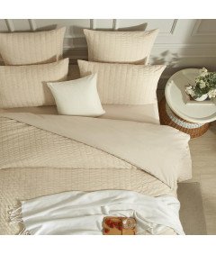 Zestaw Pościeli z Mikrofibrą 155x220 cm i Poszewkami na Poduszki 80x80 cm