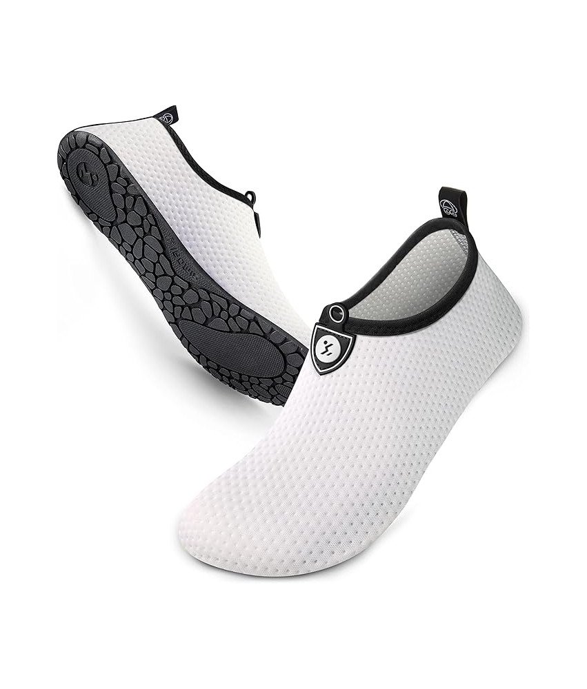 Buty do Wody Szybkoschnące Unisex Plaża Sporty Wodne Białe 44-45 EU
