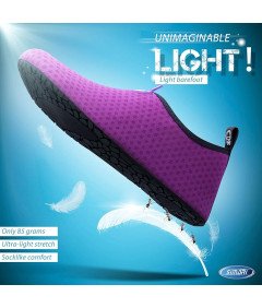 Buty do Wody Szybkoschnące Unisex Plaża Sporty Wodne Fioletowe EU 34-35
