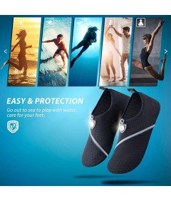 Buty do Wody Szybkoschnące Unisex Plaża Basen Nurkowanie EU 38-39