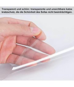 Folie Ochronne przed Drapaniem Kota Samoprzylepne 12 Sztuk z Gwoździami