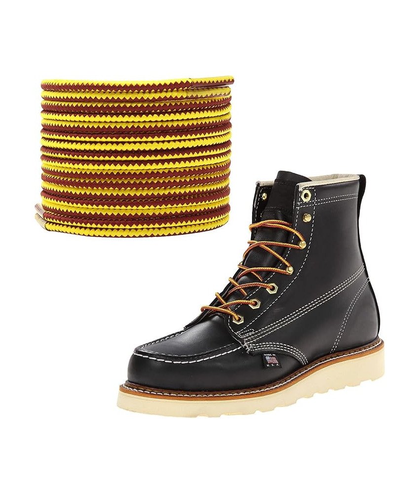 Sznurówki Okrągłe  3mm Długie 120cm do Butów Trekkingowych Żółto Czerwone