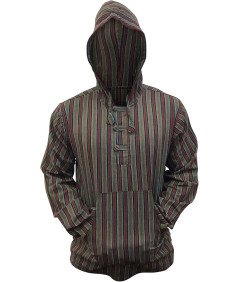 Bluza Męska z Kapturem w...