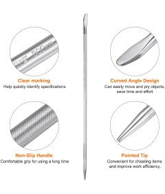 Drążek Podnośnikowy ze Stali do Wyrównywania ‎83 x 7,5 x 7 cm 2 Sztuki