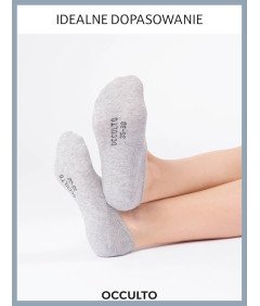 Zestaw 10 Par Damskich Skarpetek do Kostki Białe Szare Czarne Rozmiar 39-42