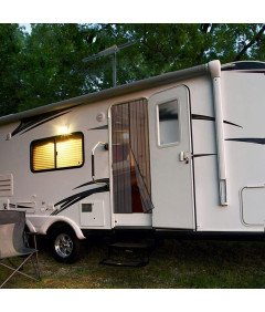 Magnetyczna Moskitiera na Drzwi Balkonowe 110 x 230 cm bez Wiercenia Czarna