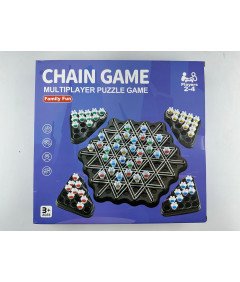 Strategiczna Gra Planszowa w Trójkąty dla Dzieci Gra Logiczna dla 2-4 Osób