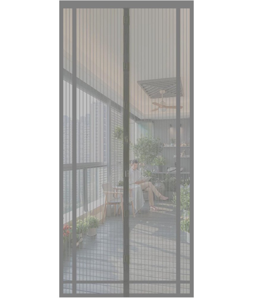 Magnetyczna Moskitiera na Drzwi Balkonowe 160x230cm Ochrona przed Owadami